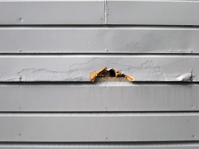 Damaged Boards Panels