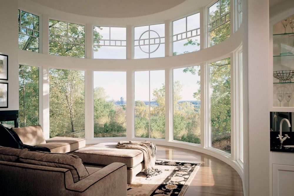Bow windows