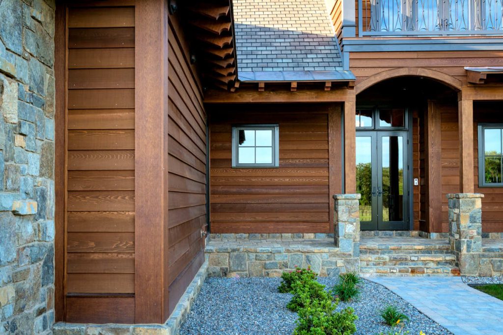 wood siding