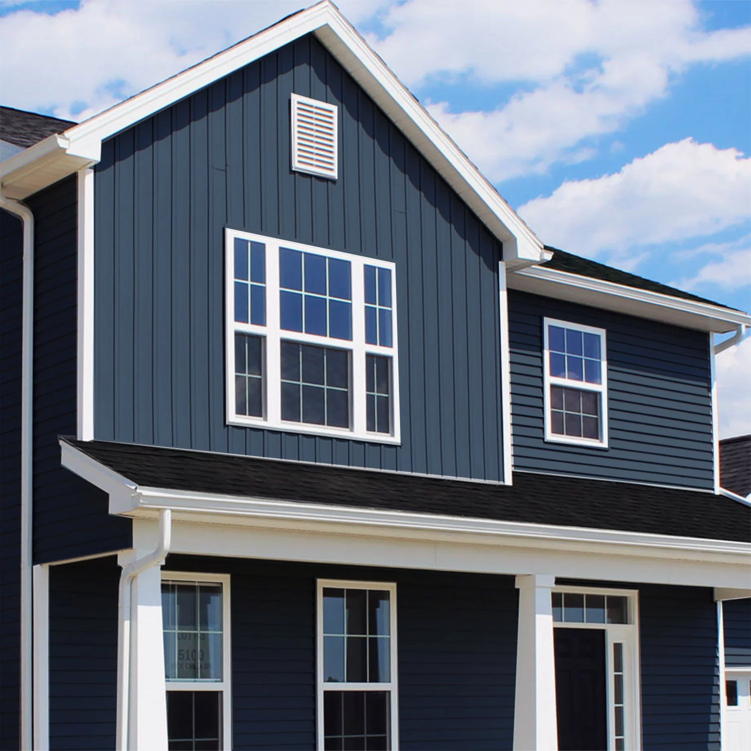 Dark Blue Siding