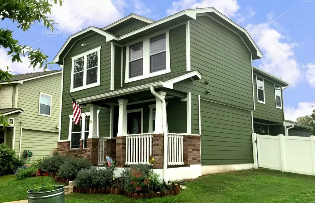Green Siding House